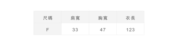 尺寸對照表