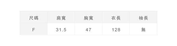 尺寸對照表